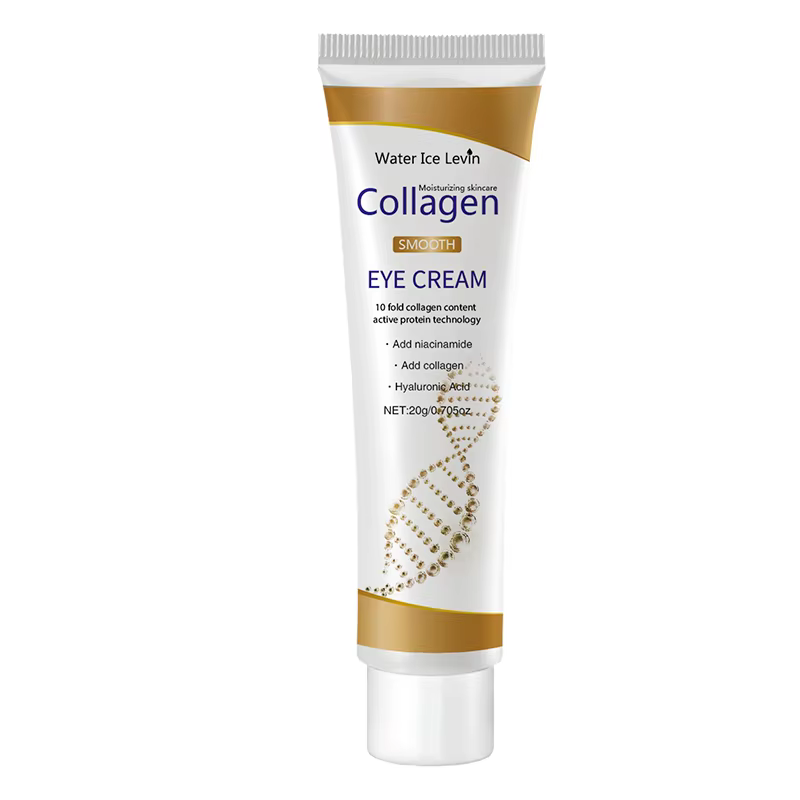 Crème pour les yeux au collagène, hydratante, rafraîchissante, non grasse, délicate, douce, niacinam