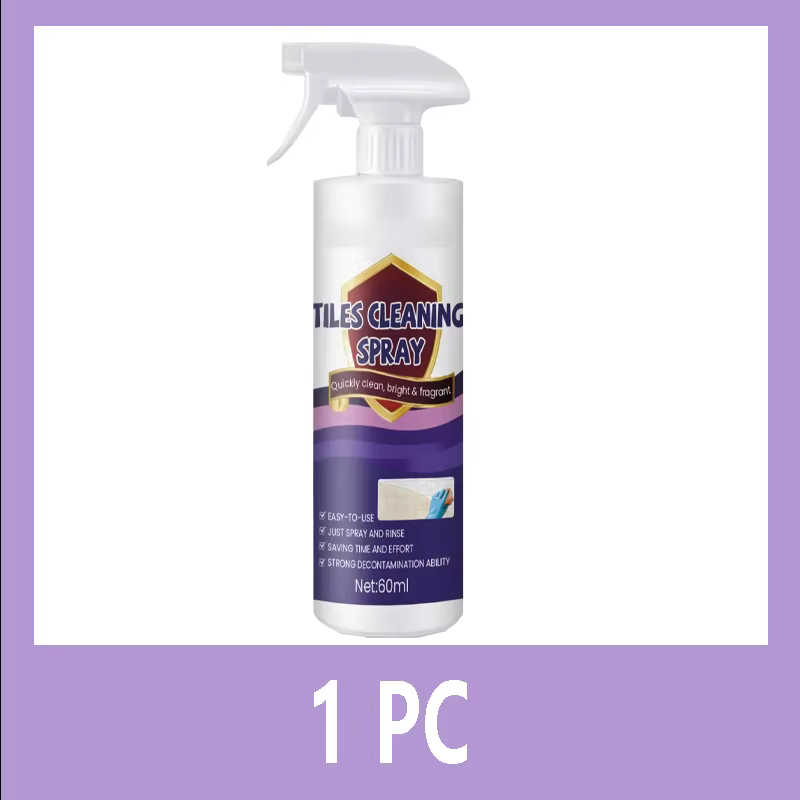 Spray Nettoyant pour Carrelage, Détachant pour Carreaux Céramiques, Nettoyant et Polissant pour Sols