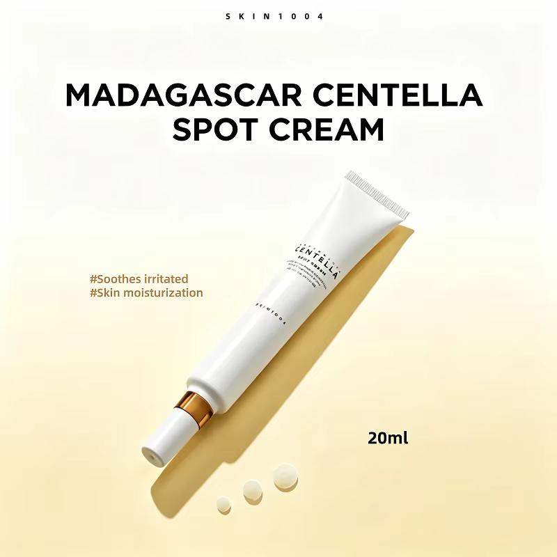Crème Coréenne Anti-Taches à la Centella 20ml – Hydratante et Réparatrice pour l'Acné – Lisse la Pea