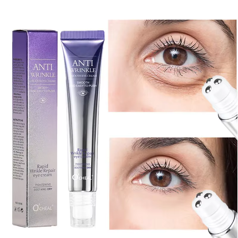 Rouleau masseur crème pour les yeux Anti-rides sacs pour les yeux Anti cernes hydratant Bioaqua Cont