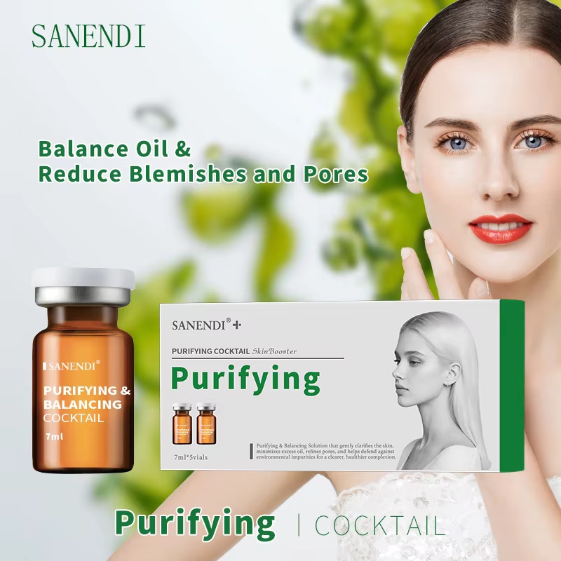 Sanendi sérum à Cocktail pour Ampoule faciale acide hyaluronique Dermapen purifiant hydratant Skinbo