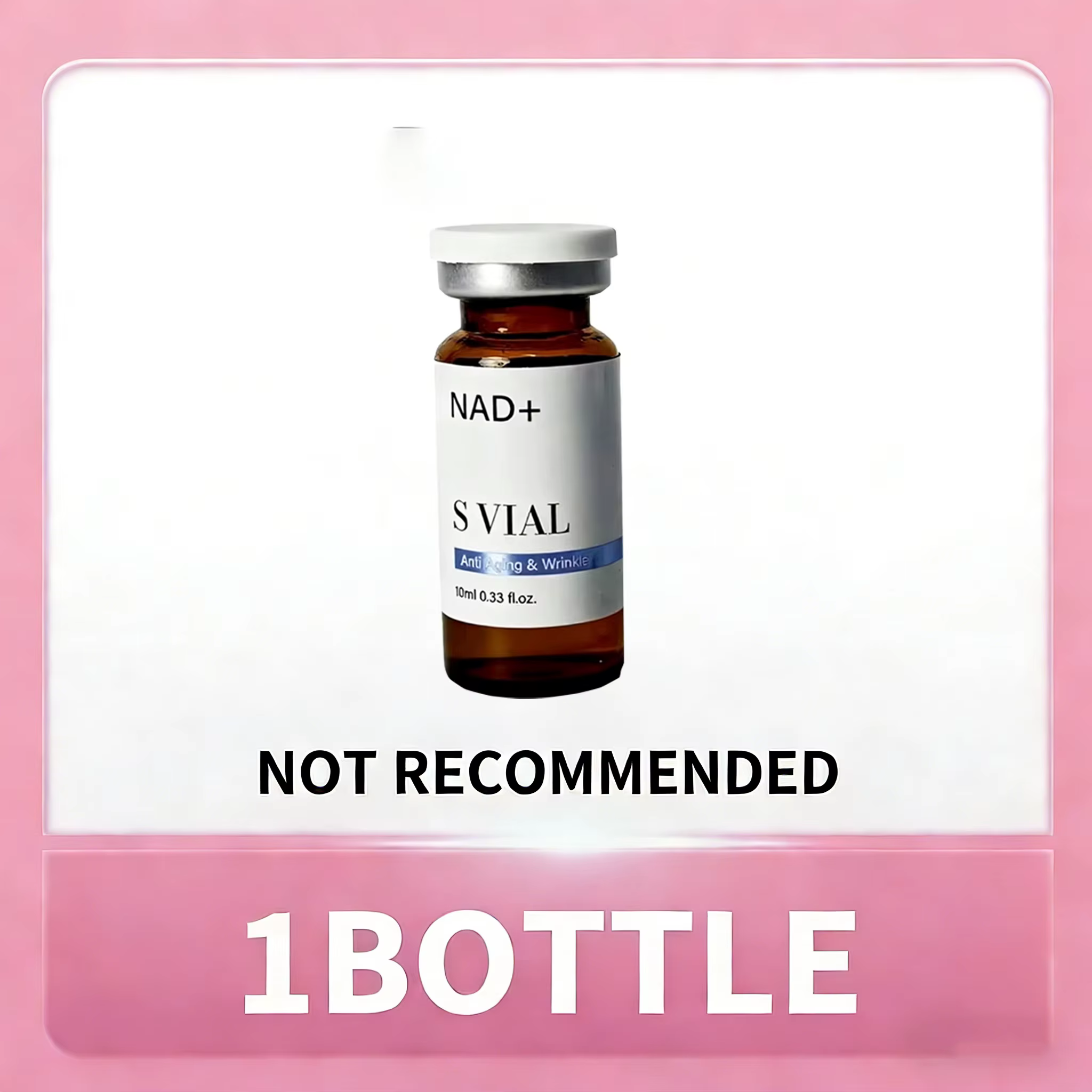 Sérum Ampoule NAD avec Rétinol Hydratation Profonde Raffermit la Peau Lisse les Rides Fines Illumine