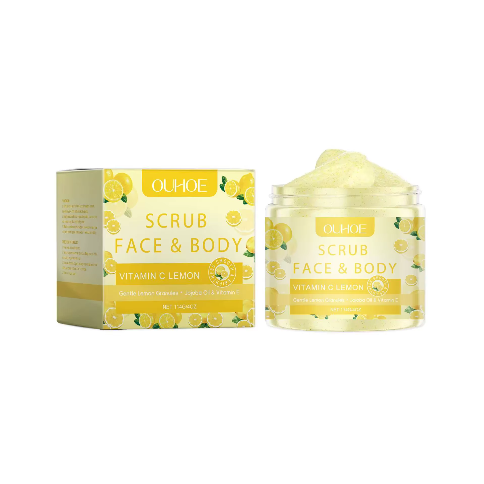 Exfoliant Gommage Pour Le Corps Enlever Rugosité Huile Cuticules Éclaircissant Adoucissant Hydratant