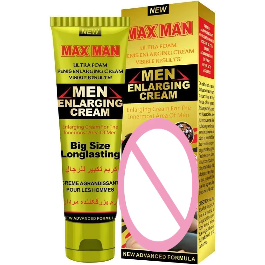 Crème d'agrandissement pour hommes, crème essentielle pour l'agrandissement des parties intimes masc