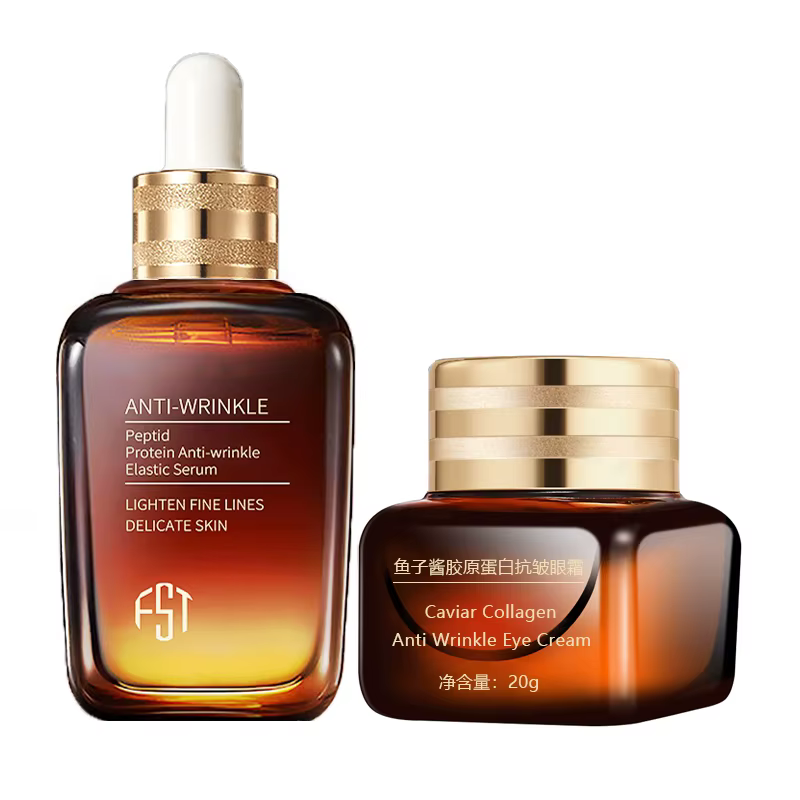 Sérum et crème hydratante pour le visage, éclaircissante, raffermissante, Anti-rides, collagène, pré