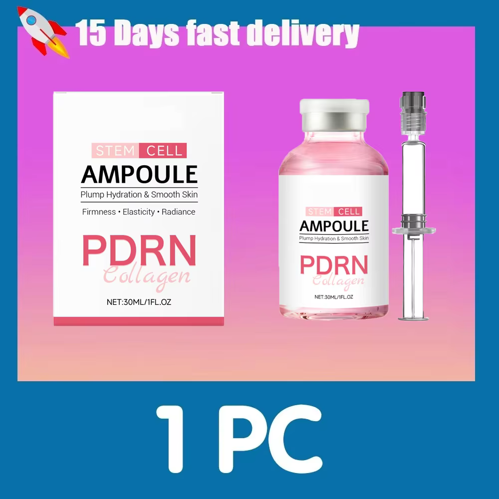 Sérum Ampoule ADN de Saumon PDRN Soin Avancé Réparation Profonde Renouvelle la Peau Éclaircit le Tei