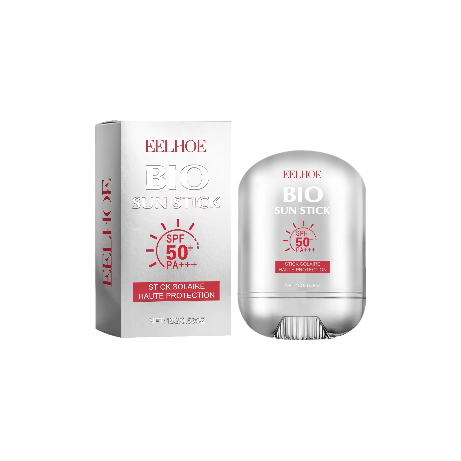 Bâton de protection solaire pour le visage Spf 50 +, contrôle de l'huile rafraîchissant, bloc solair