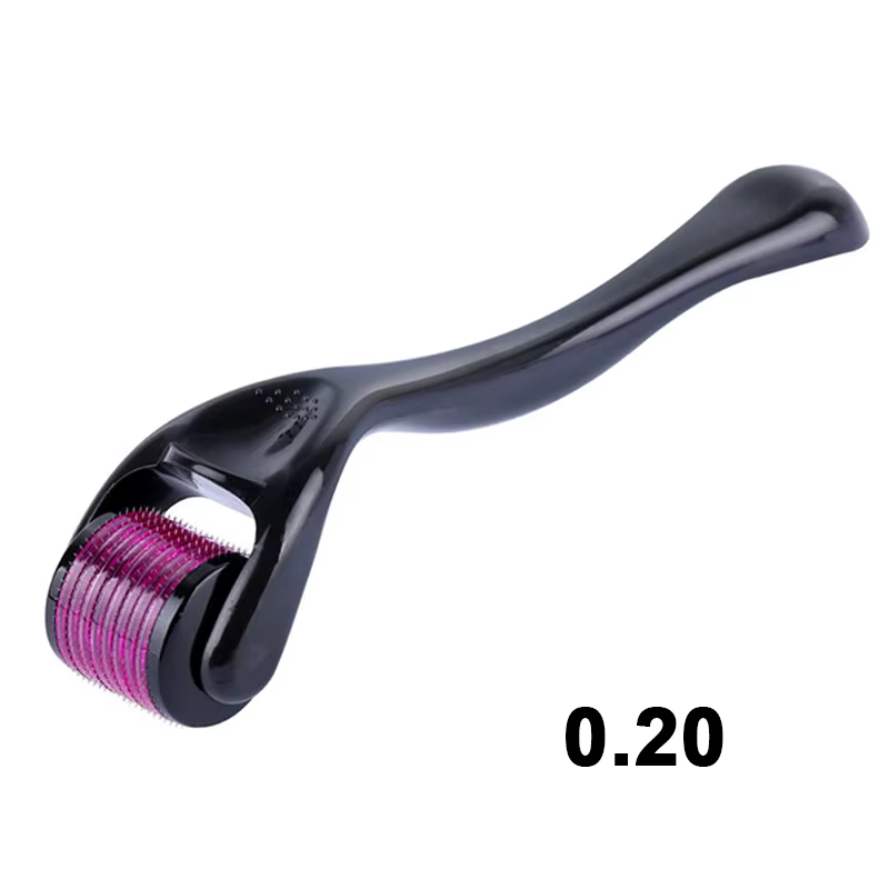 Rouleau Derma 540 pour peau du visage, soins du corps, croissance des cheveux, barbe, acné, rides, é