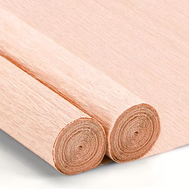 Lot de papier crépon épais, feuilles de papier crépon pour la création de fleurs, papier crépon pour