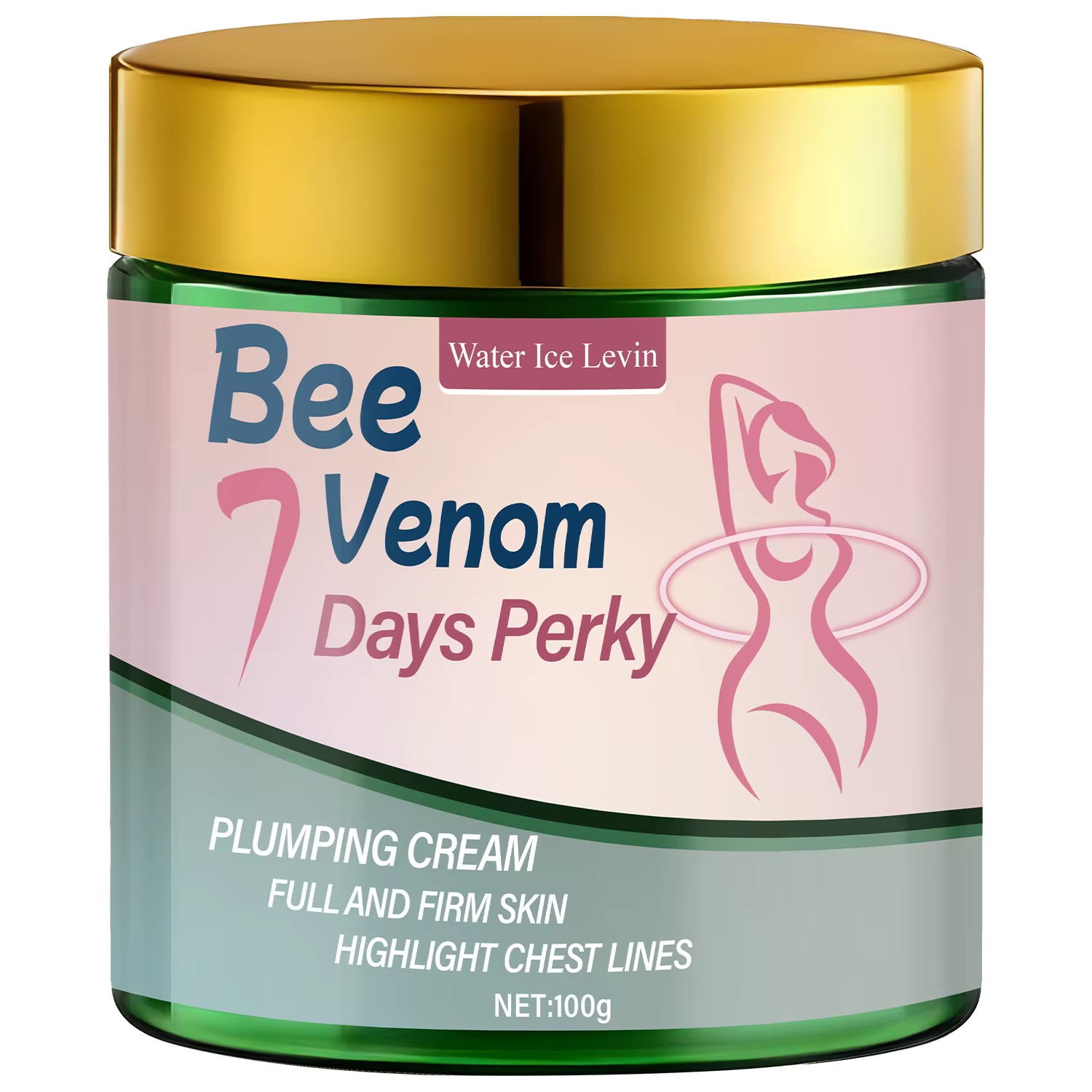 Bee Venom 7 Days Perky Plumping Cream, infusé au collagène, hydrate la peau pour une texture complèt