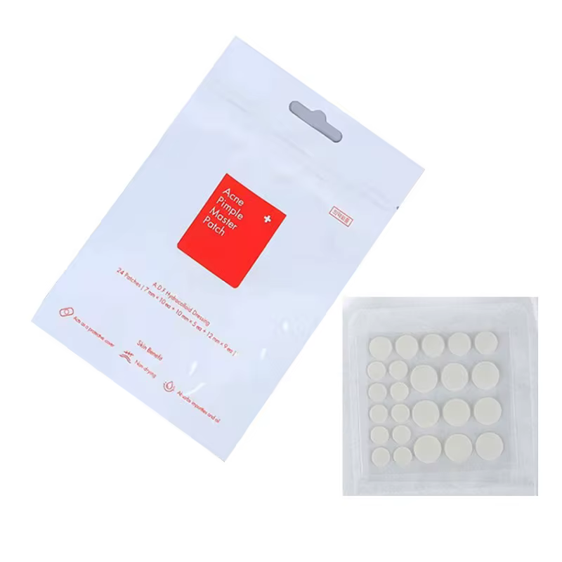 Autocollants de traitement pour le visage, 24 pièces, masque de beauté, élimination des points noirs