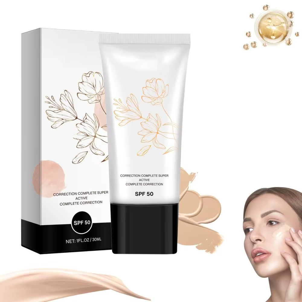 CC Cream-Proxy de document coréen, couverture complète, correction auto-ajustable, Spf 50