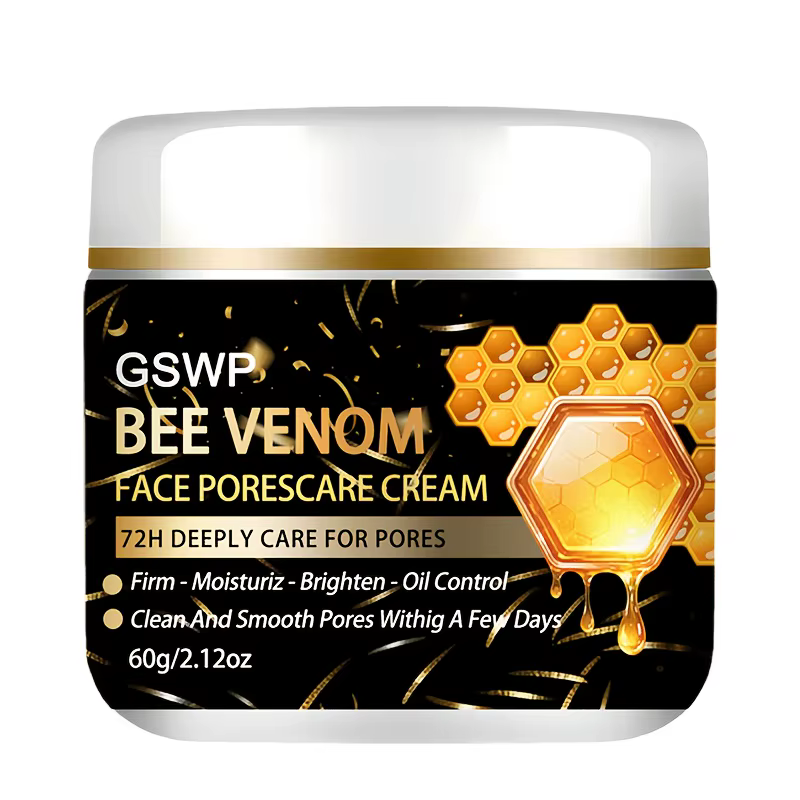 Crème hydratante au venin d'abeille GSWP, contenant de la glycérine, du collagène et d'autres ingréd