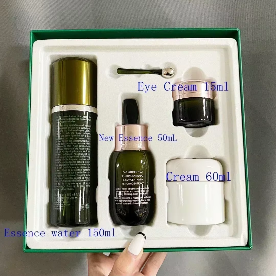Ensemble de soins de la peau : crème pour les yeux/crème pour le visage/eau essentielle/masque/netto