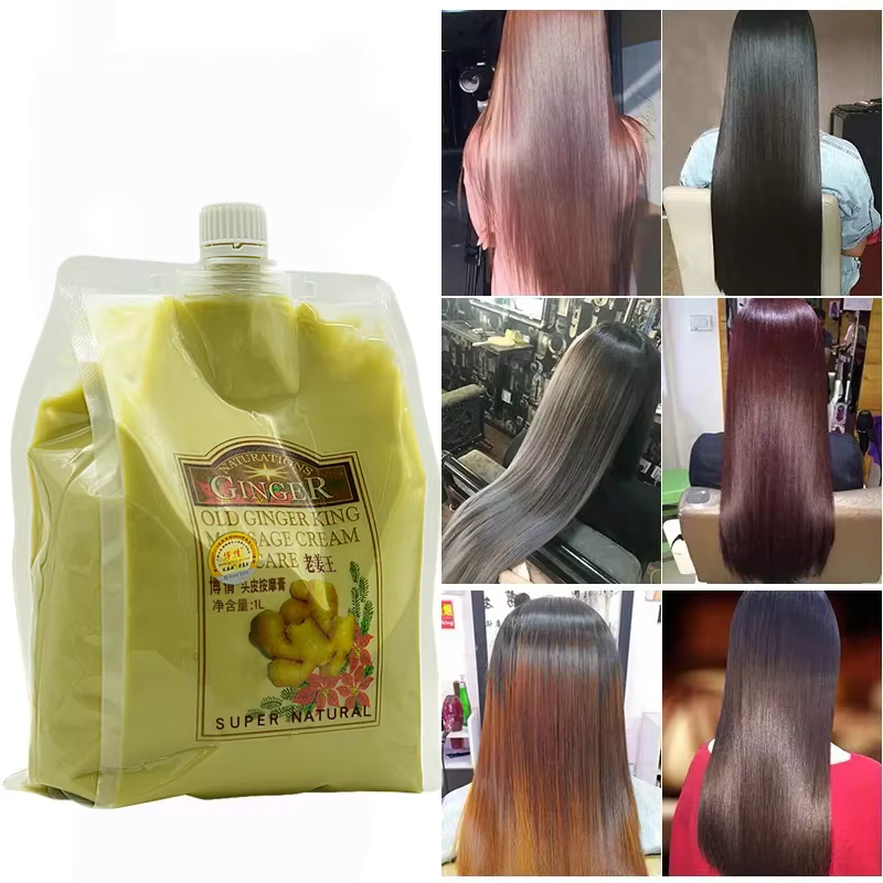 VideoHair-Crème de massage pour le cuir chevelu, masque capillaire, nourrissant en profondeur, élast