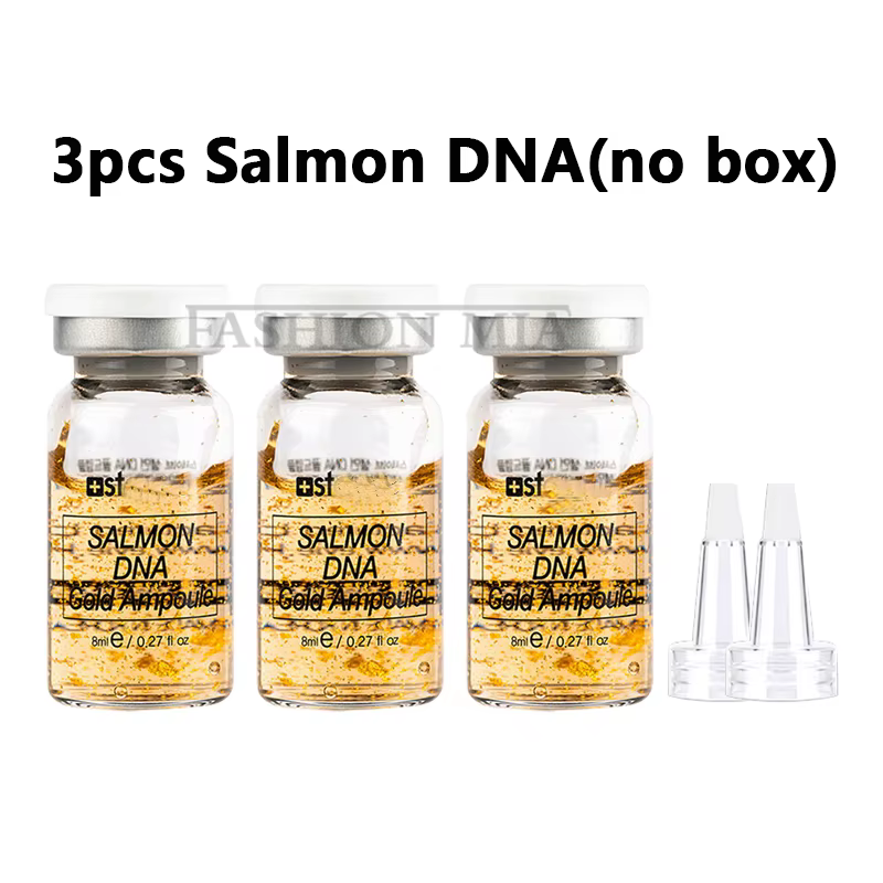 Kit de sérum booster pour la peau au DNA de saumon coréen 8 ml, crème BB, rajeunissement, hydratatio