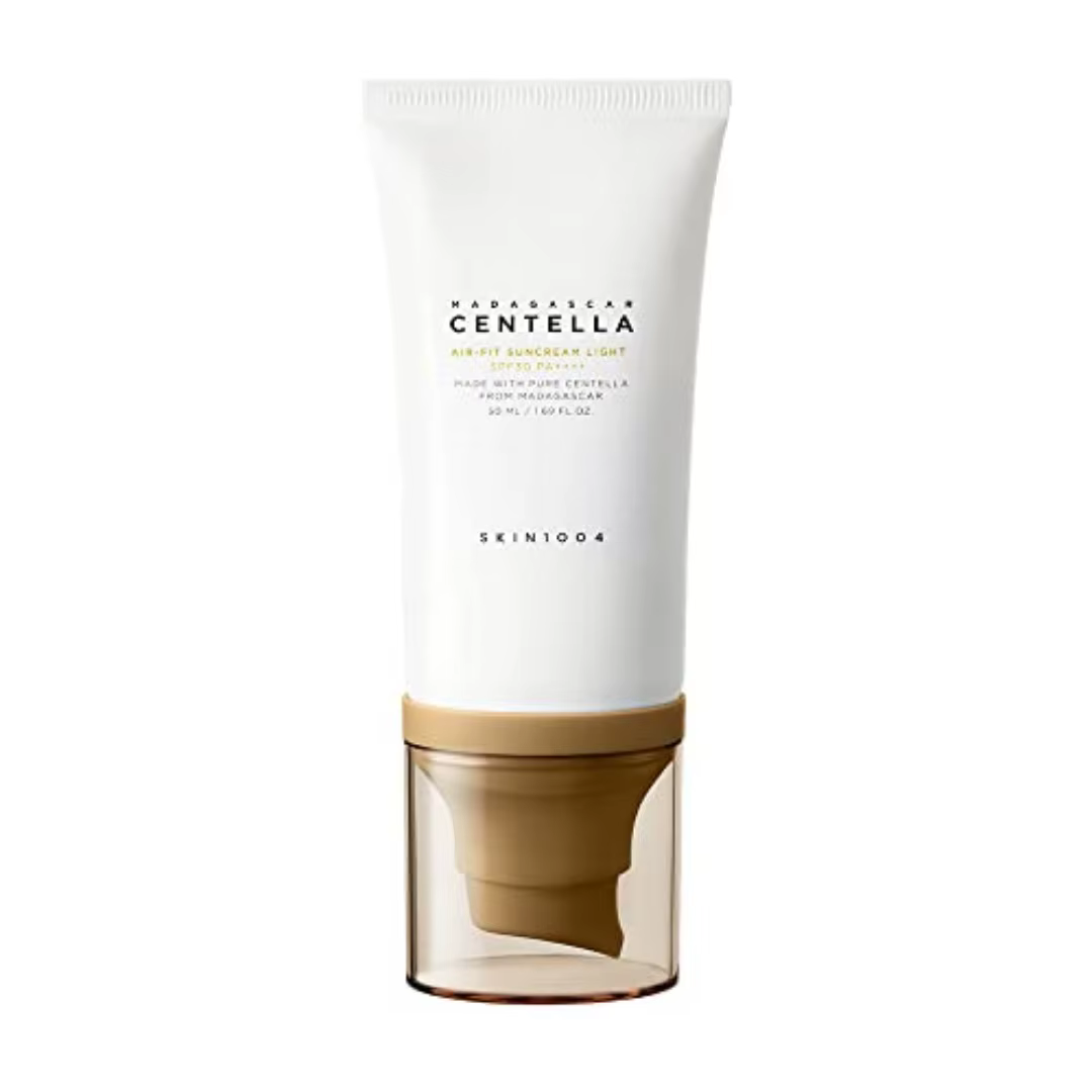 Crème solaire SKIN1004 Madagascar Centella Air-Fit SPF30, protection physique légère contre les rayo