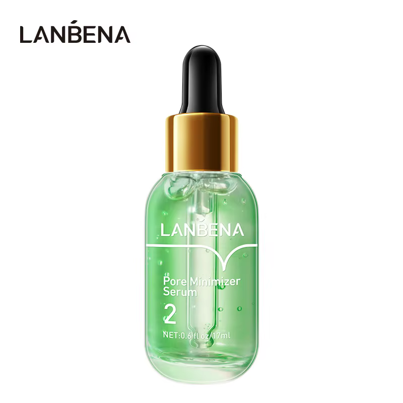 LANBENA-Masque dissolvant de points noirs + sérum de rétrécissement des pores, étape 1 + étape 2, tr