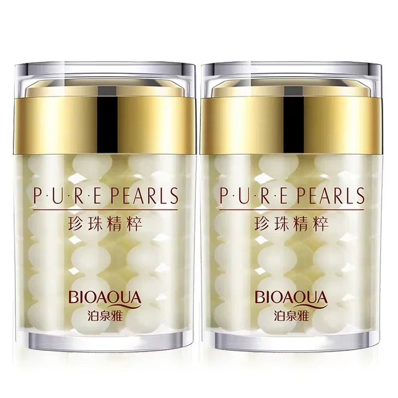BIOréveiller A-Crème pour le visage à base de perles pures, produit hydratant, raffermissant pour la