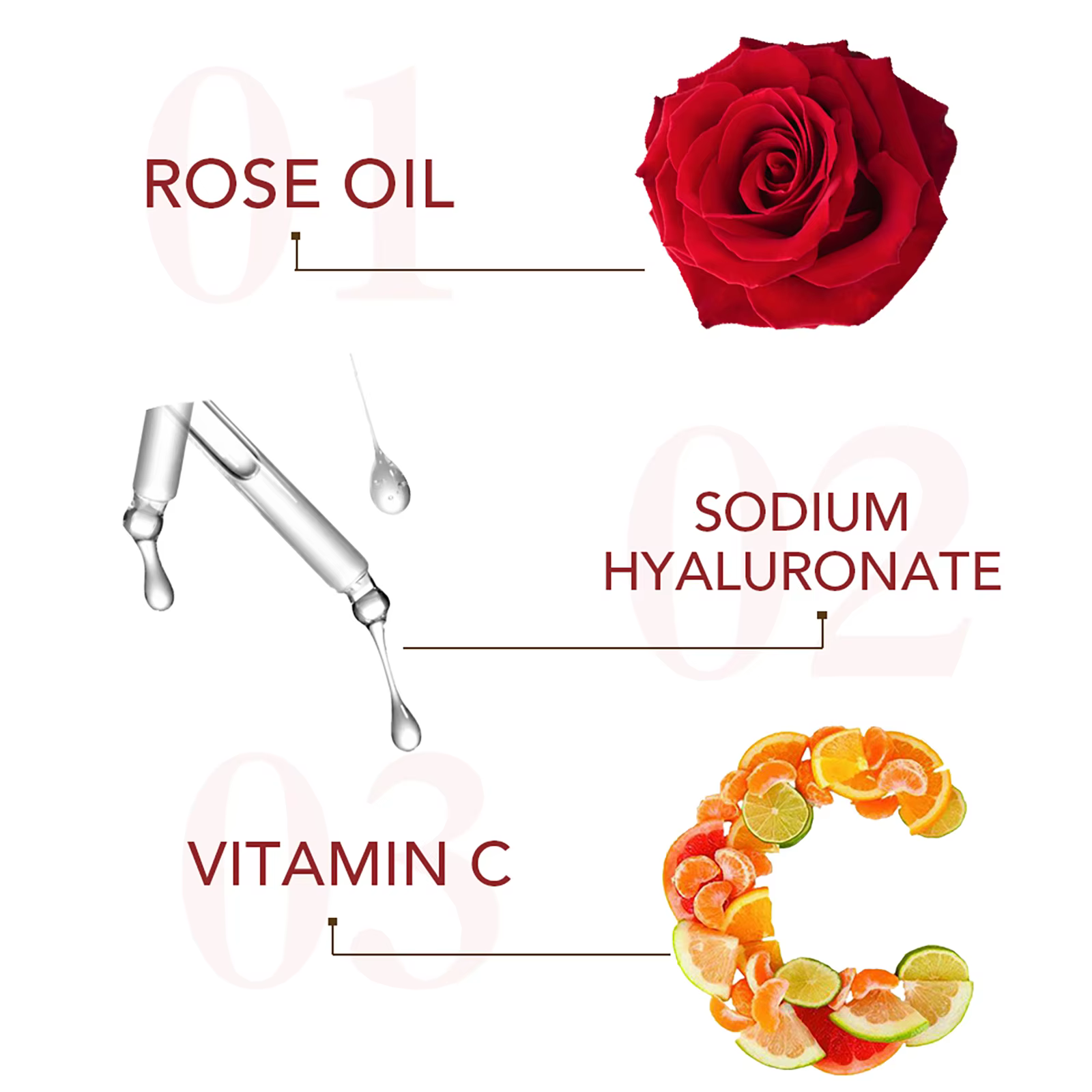AILKE Rose nettoyant pour le visage