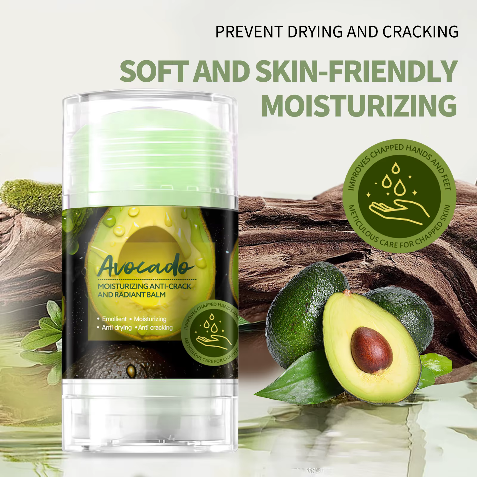 O'CHEAL 40g crème de soin de la peau des pieds bâton