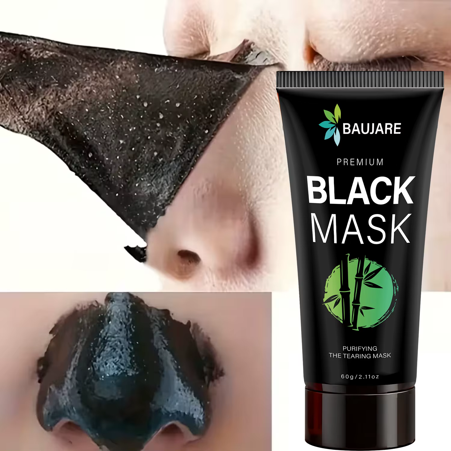 Masque Peel Off Premium pour points noirs au charbon de bois et Centella