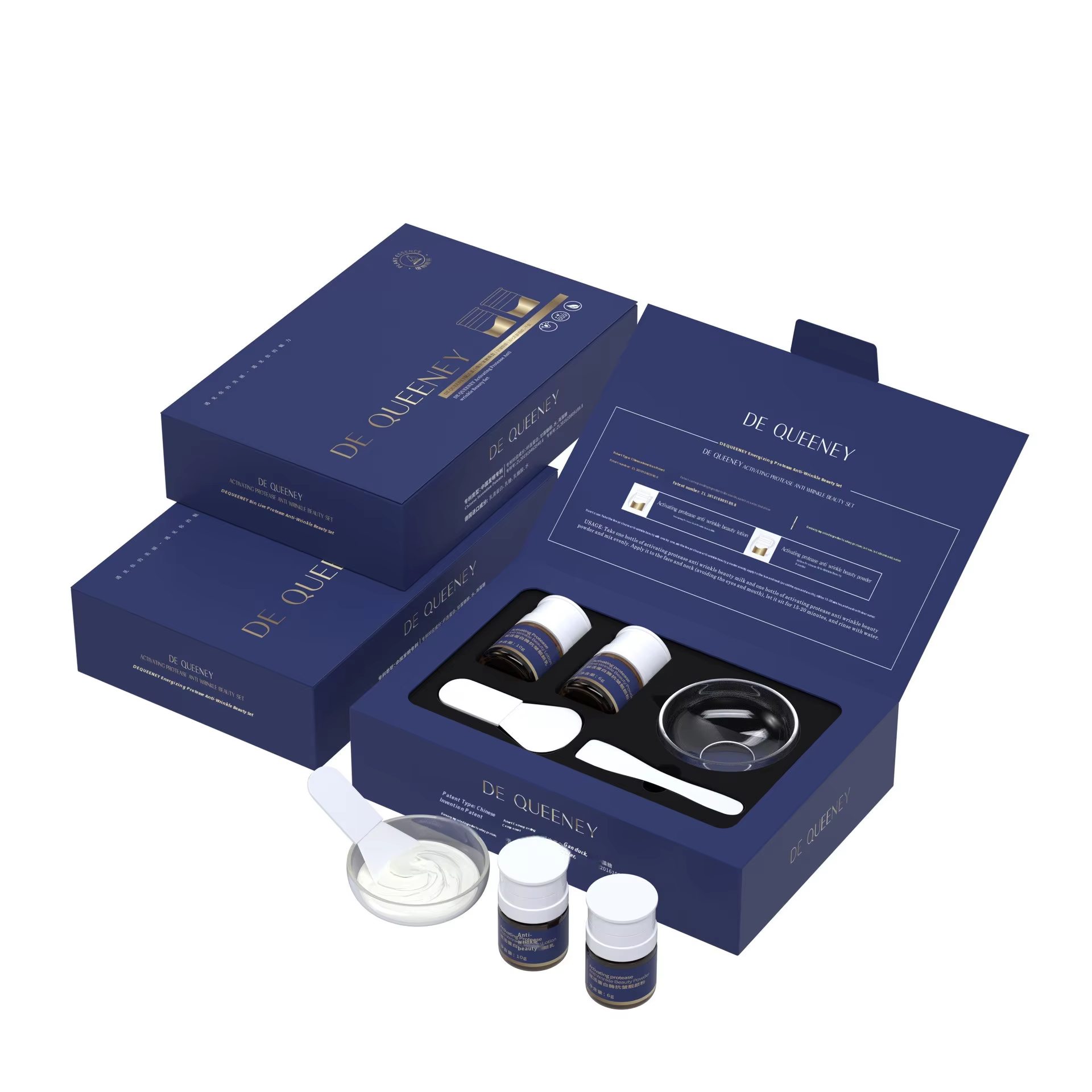 Nouveau Enzyme Peeling thérapie exfoliant visage Lifting raffermissant Peptide masque Facial