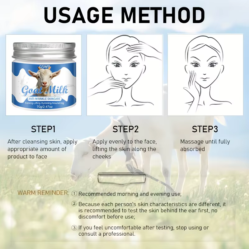Crème hydratante au lait de chèvre GSWP