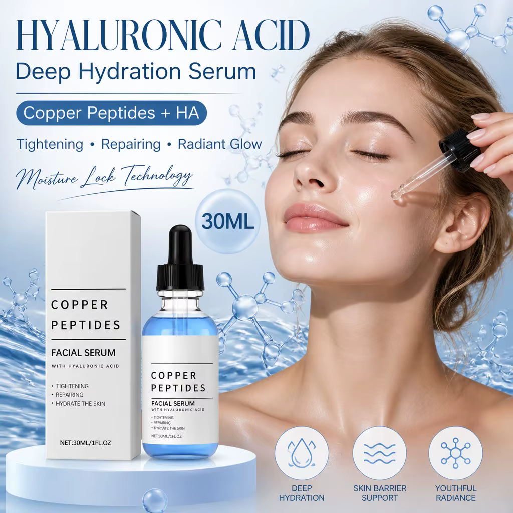 Sérum hydratant à l'acide hyaluronique – Anti-rides
