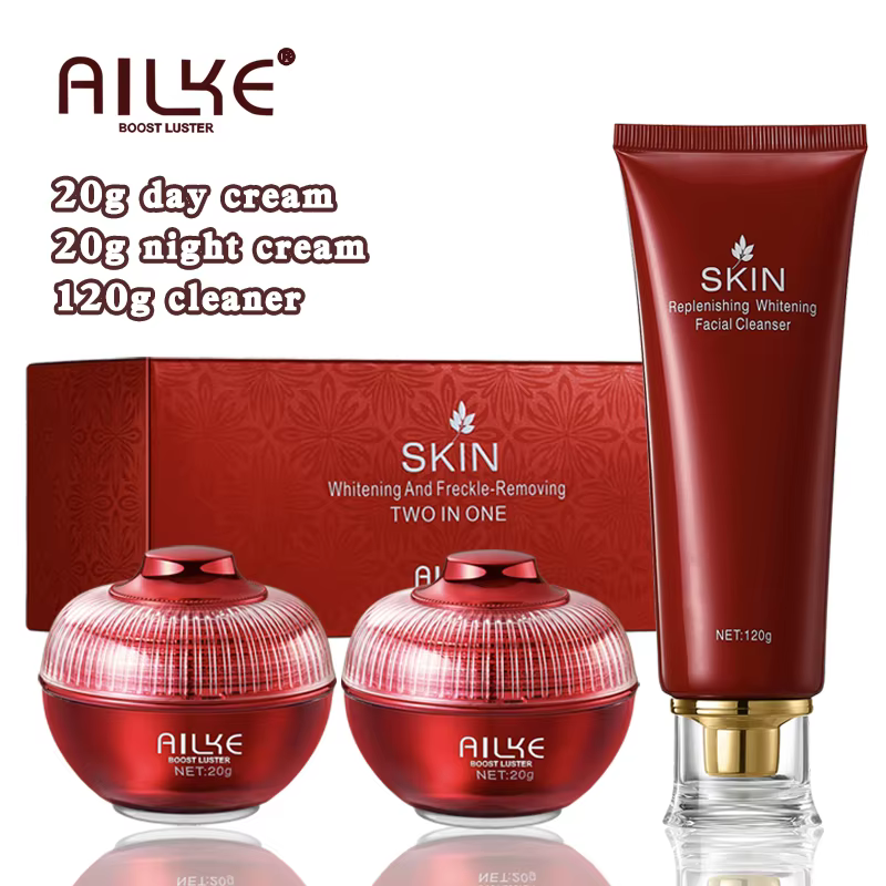 Crème visage éclaircissante AILKE jour et nuit