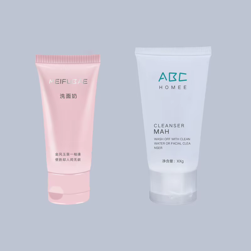 Tube Souple en Plastique Givré pour Crème à Presser