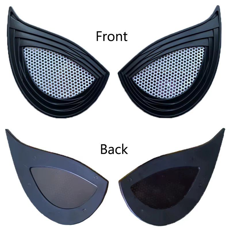 Spider pour la maison homme masque yeux lentilles 3D Cosplay incroyable Raimi Spider super-héros masque accessoires