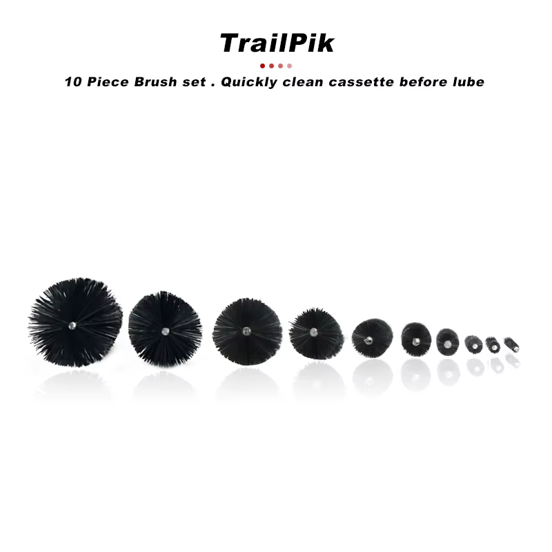 Brosses de nettoyage de chaîne de vélo, outils multifonctionnels pour l'entretien de la chaîne, élimination de la saleté, aiguilles de nettoyage, brosses pour VTT et vélo de route