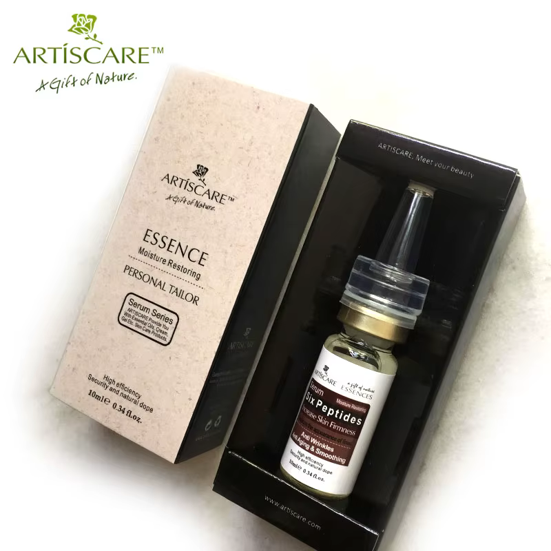 Six peptide crème anti-rides vieillissement hydratant blanchissant lifting visage peau réparation essence liquide