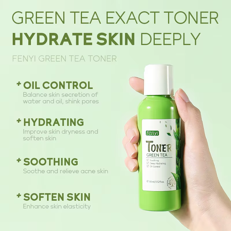 Tonique hydratant pour le visage au thé vert