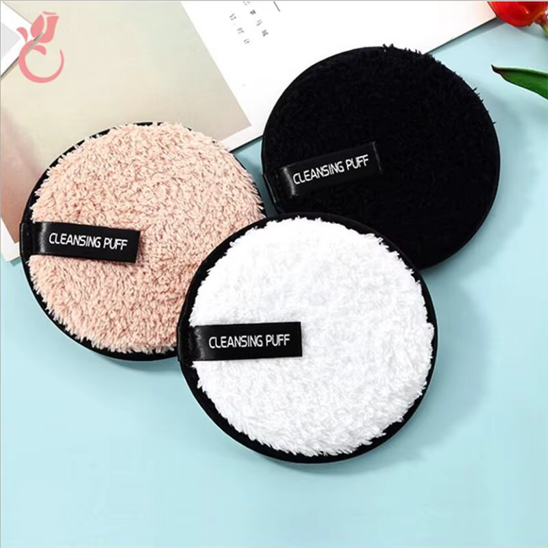 Tampons en microfibre pour le démaquillage du visage