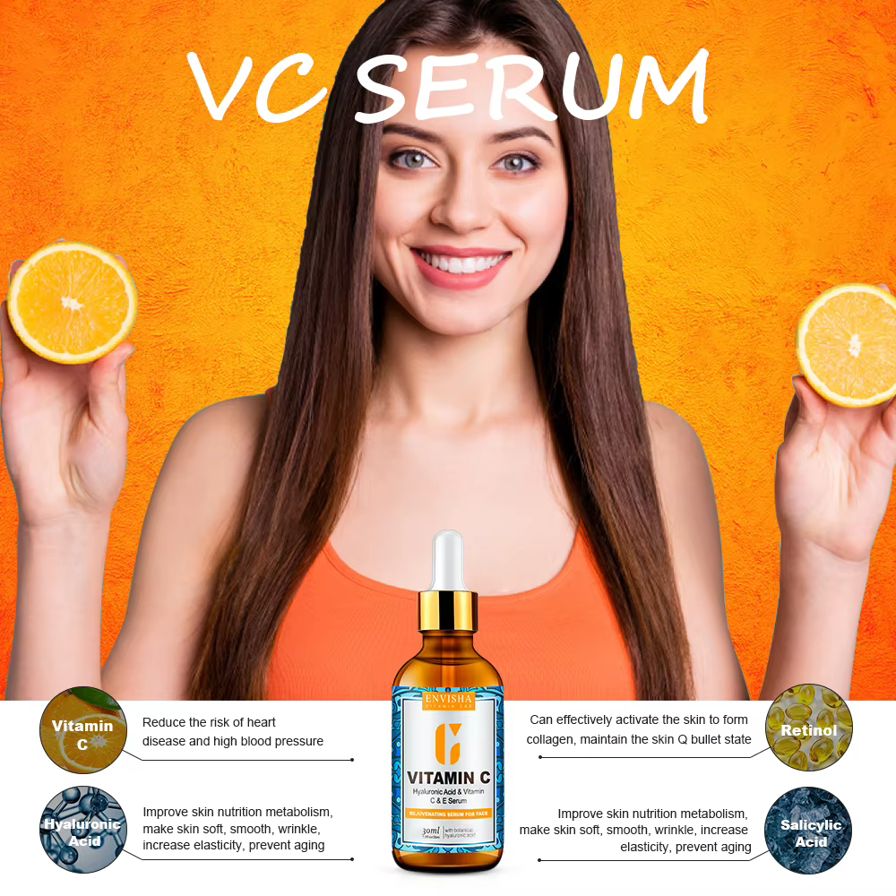 ENVISHA – sérum pour le visage à la vitamine C
