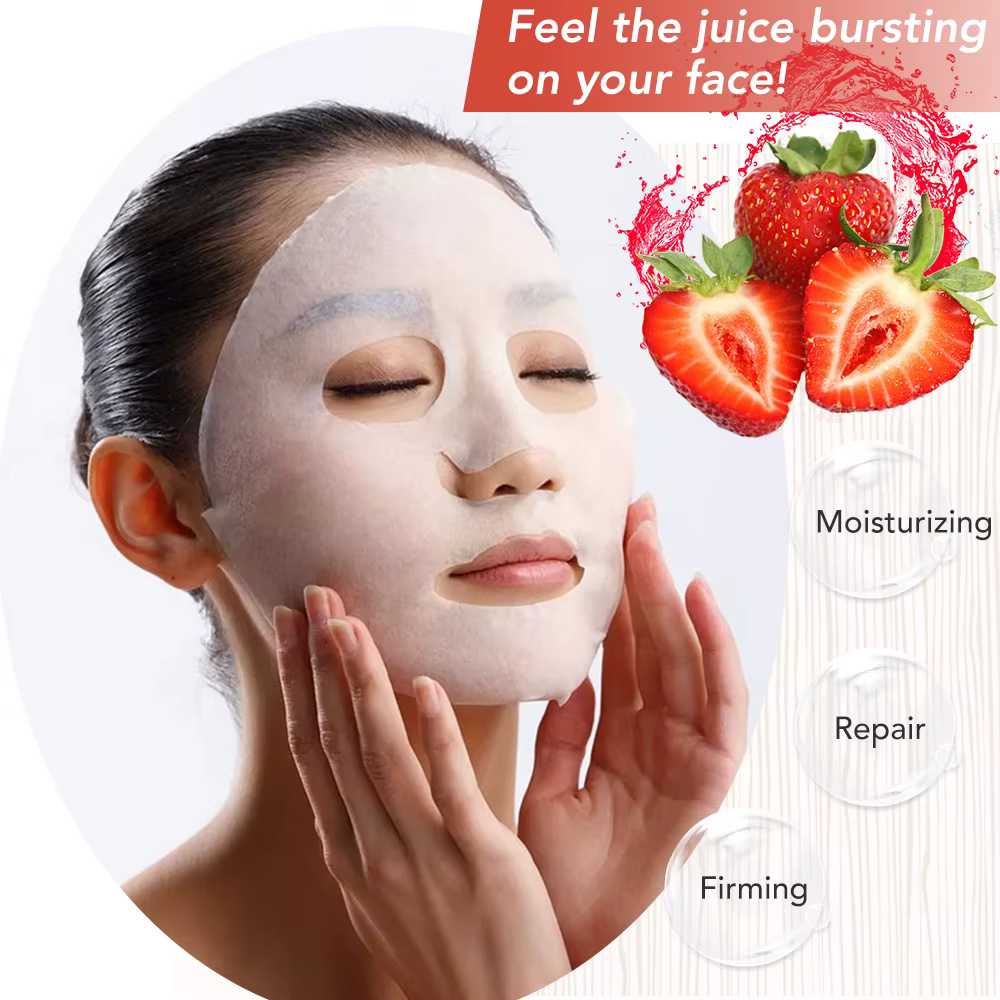 Masque facial hydratant éclaircissant AILKE avec vitamine C
