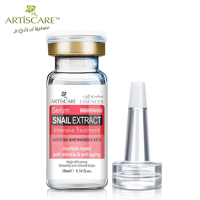 ARTISCARE sérum d'escargot 3 pièces hydratant réparation visage éclaircir