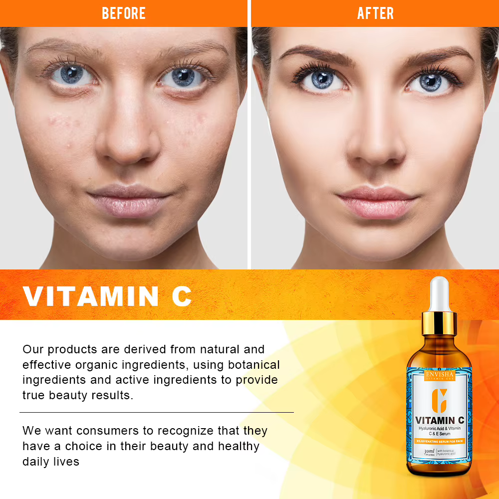 ENVISHA – sérum pour le visage à la vitamine C