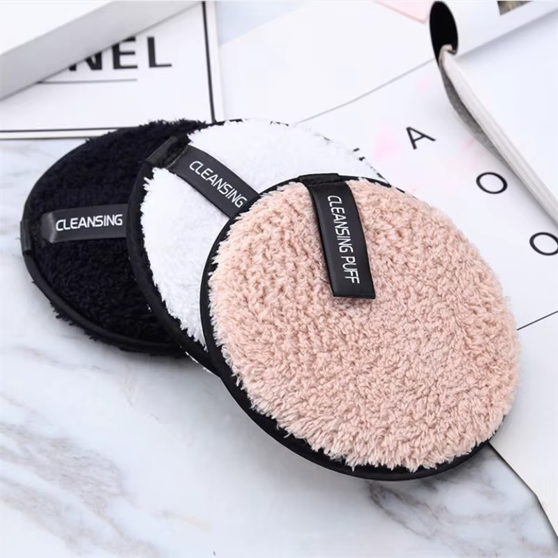 Tampons en microfibre pour le démaquillage du visage