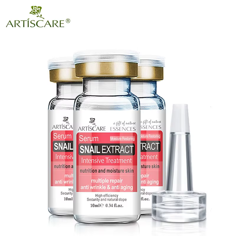 ARTISCARE sérum d'escargot 3 pièces hydratant réparation visage éclaircir