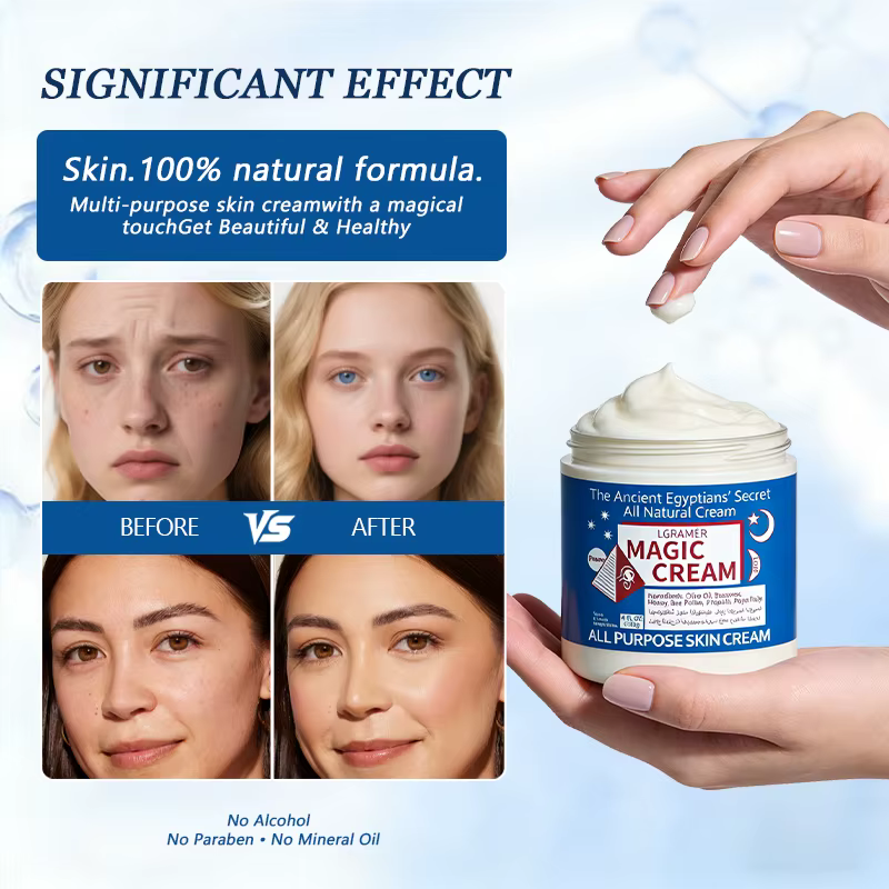Crème magique pour le lifting du visage 30g/60g/120g : hydratante, nourrissante et formule blanchissante pour tous types de peaux