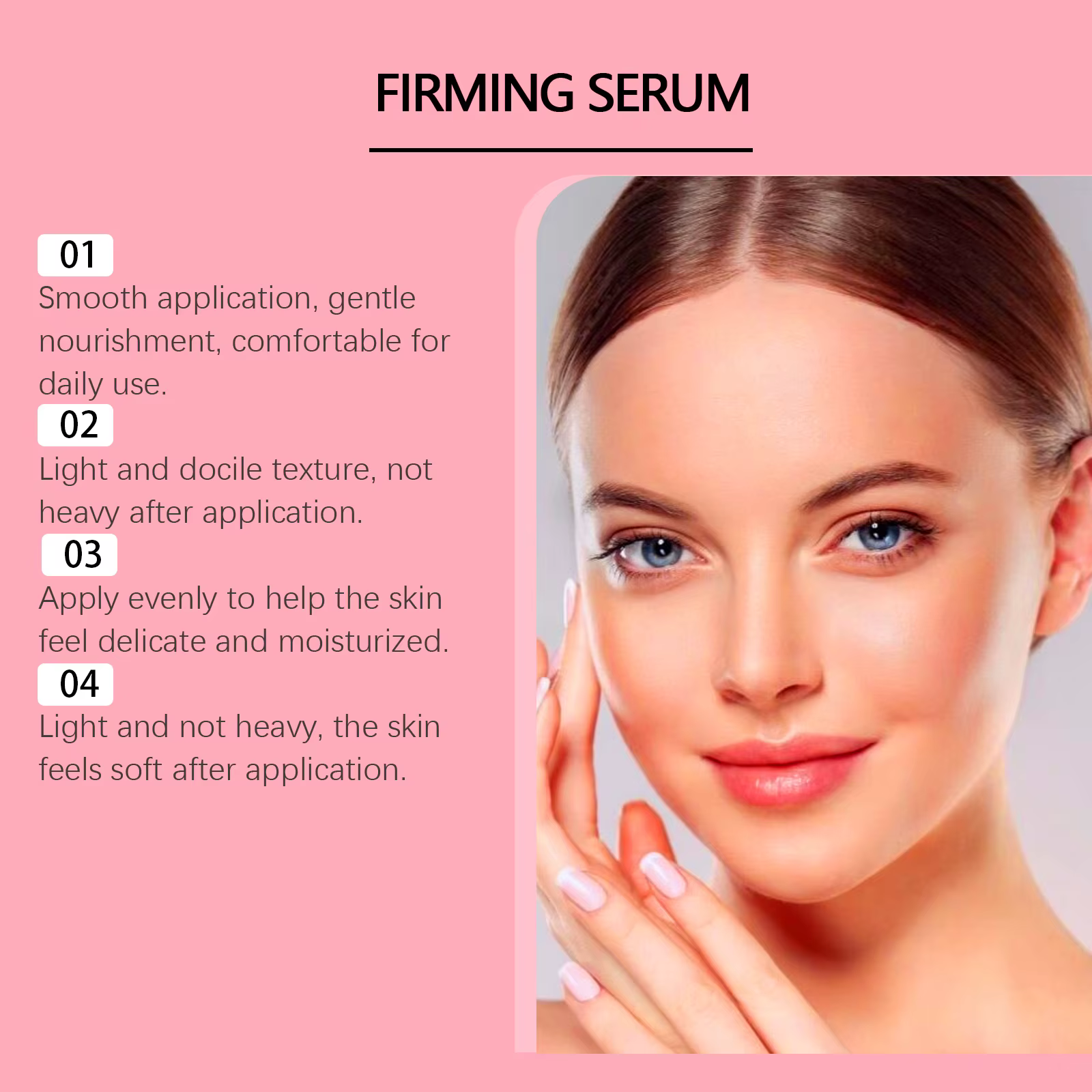 Sérum pour le visage à la Nicotinamide
