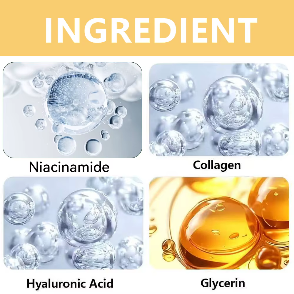 SEYHZE Coffret d'Essences Hydratantes 8-en-1 (3 pièces) Soin de la Peau - Niacinamide