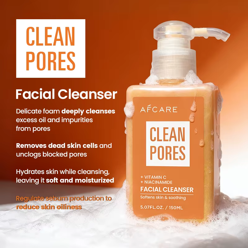 Nettoyant visage naturel à la vitamine C 150 ml