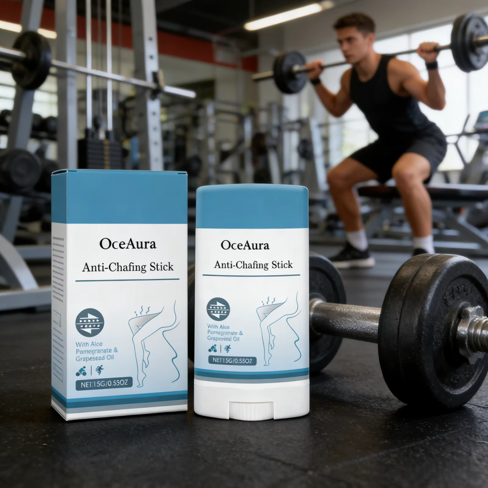 Crème anti-frottement OceAura pour les cuisses