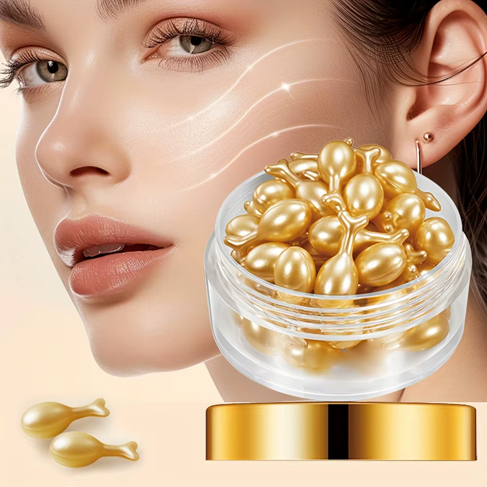 Capsules d'essence hydratante à la vitamine E