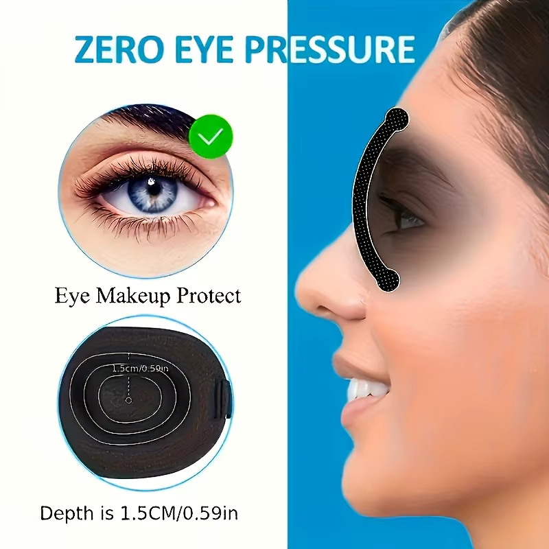 Masque pour les yeux de sommeil 3D ultra confortable