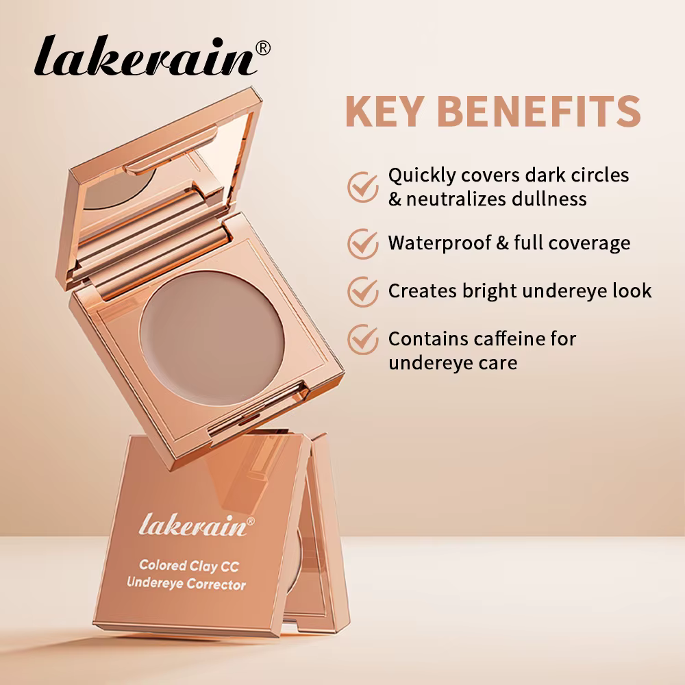Correcteur éclaircissant hydratant pour les yeux et crème contre le contour